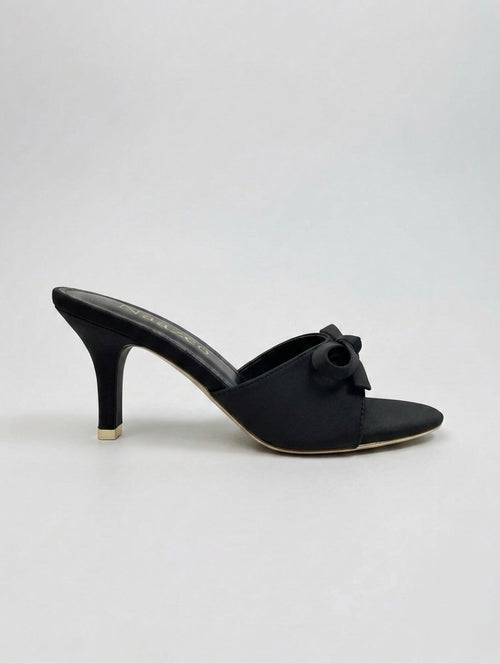 The Alara Mesh Mule -Classic Black