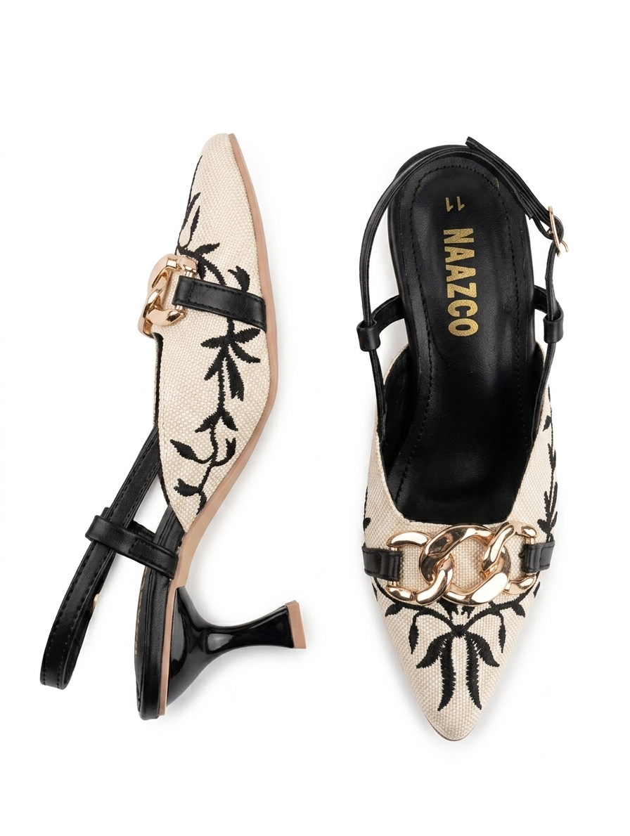 Barg Slingback Noir